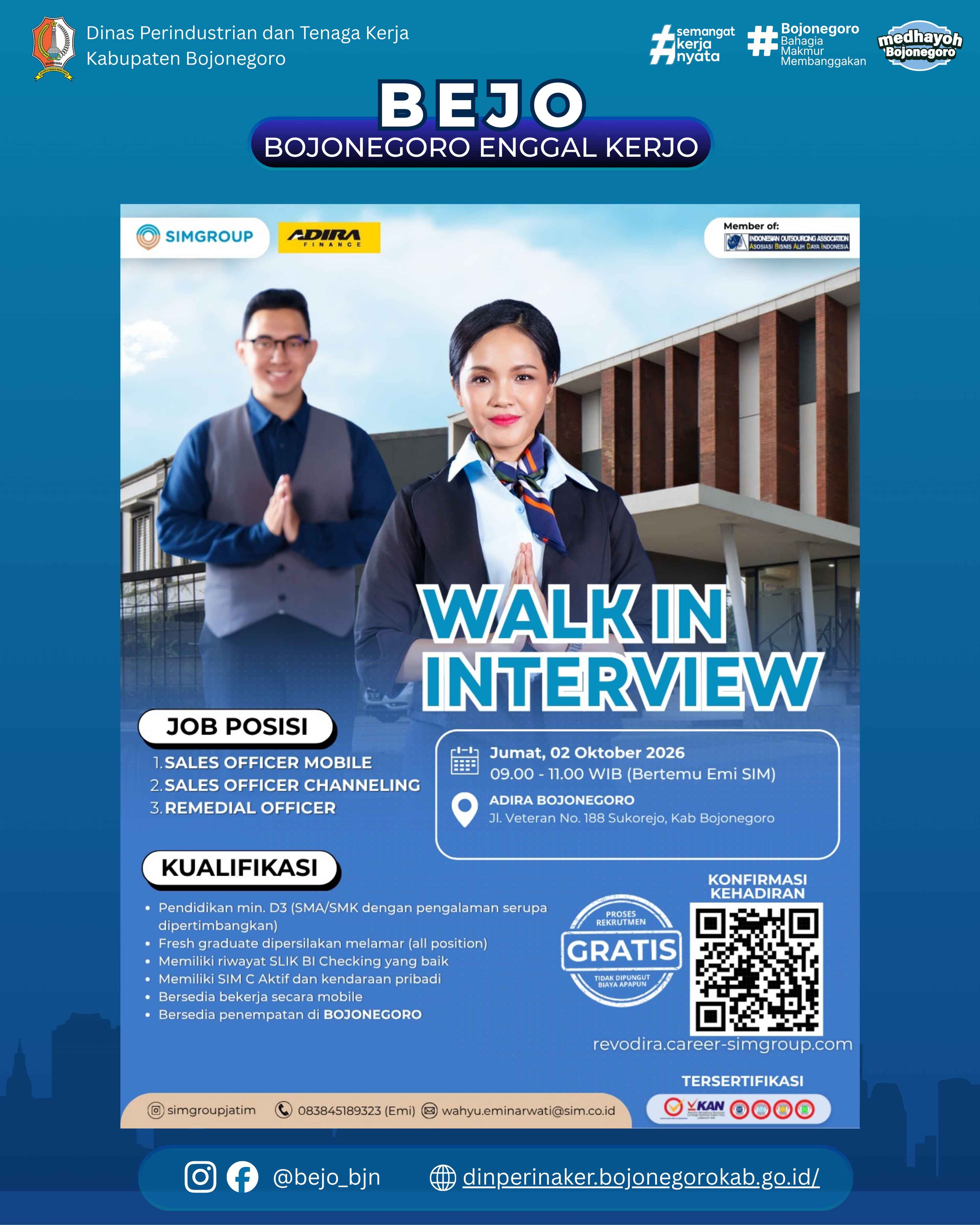 LOWONGAN KERJA TERBARU – SIMGROUP