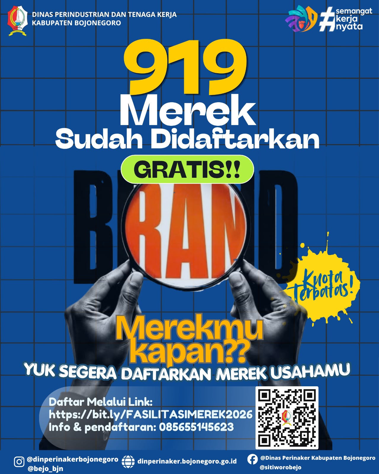 Merekmu belum terdaftar? Saatnya lindungi identitas usahamu!